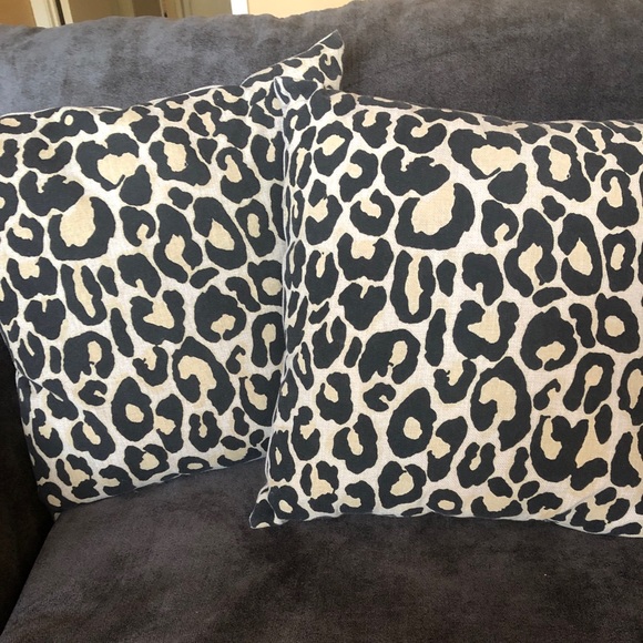 Hobby Lobby Accents Leopard Throw Pillows Poshmark